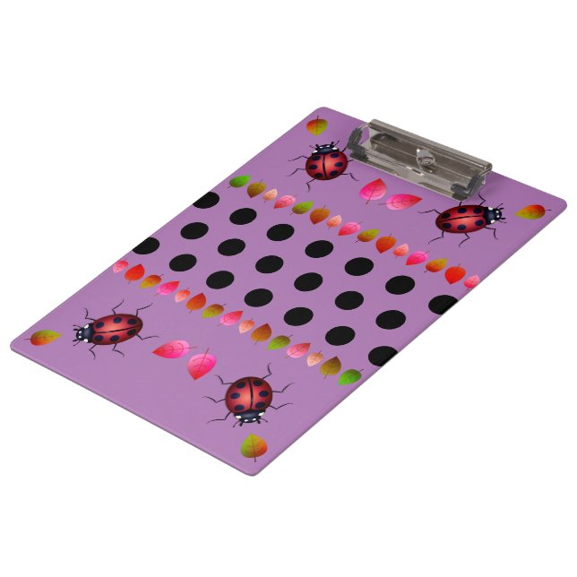 Lavender Savvy One Clipboard (Angled)