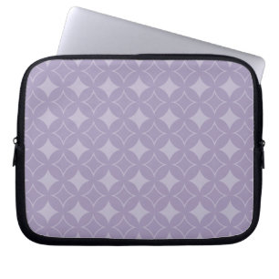 Lavender shippo pattern laptop sleeve