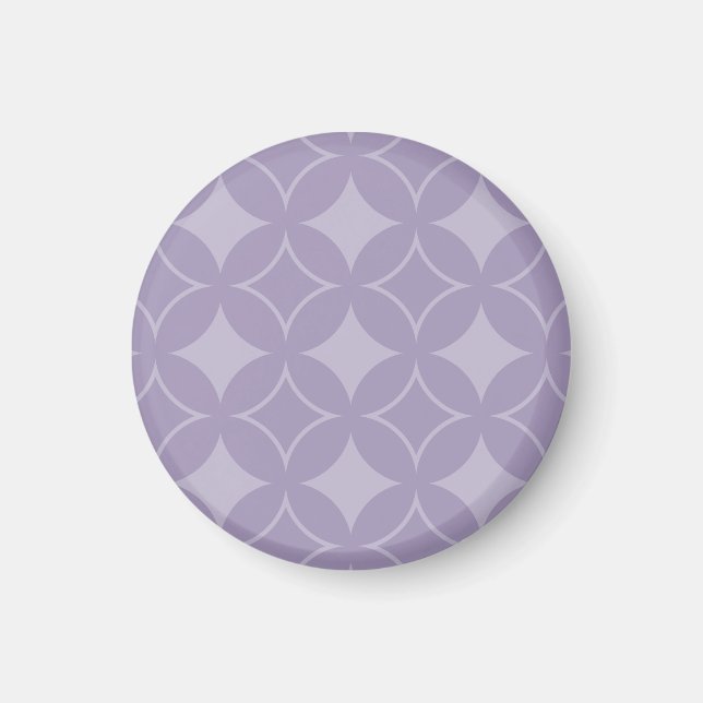 Lavender shippo pattern magnet (Front)