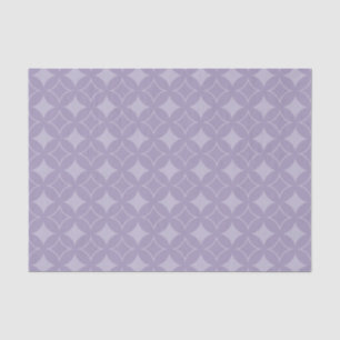 Lavender shippo pattern tissue paper
