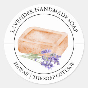 Lavender Soap label