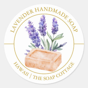 Lavender Soap label