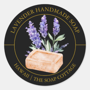 Lavender Soap label