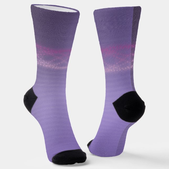 Lavender Socks (Angled)