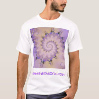 Lavender Spirals