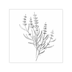 Lavender Sprigs Stamp