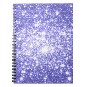 Lavender Stars Spiral Notebook