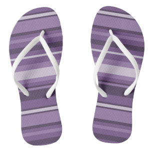Lavender stripes jandals