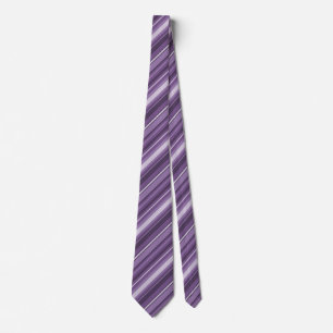 Lavender stripes tie