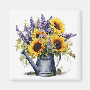 Lavender & Sunflowers Magnet  
