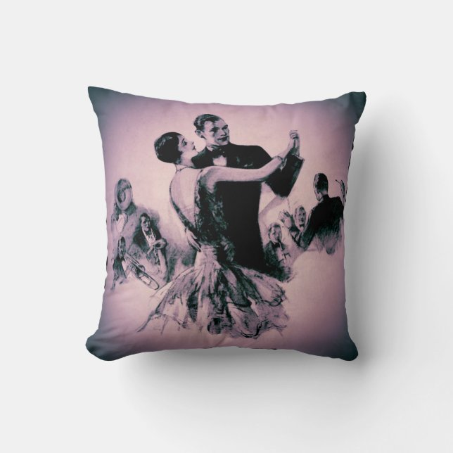 Lavender Swing Time Cushion (Front)