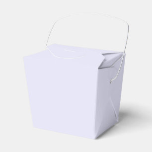 Lavender Takeout Favour Box
