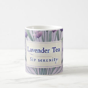 Lavender Tea AI art  Coffee Mug