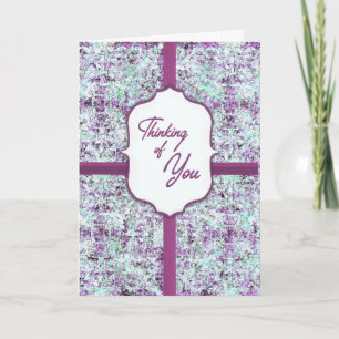 Lavender Thoughts Thinking of You Chocolate Gift Card