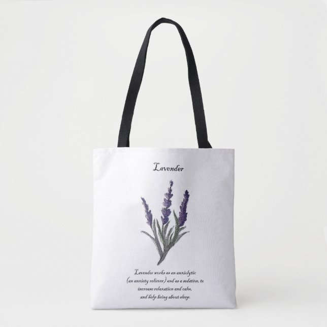 Lavender Tote Bag (Front)