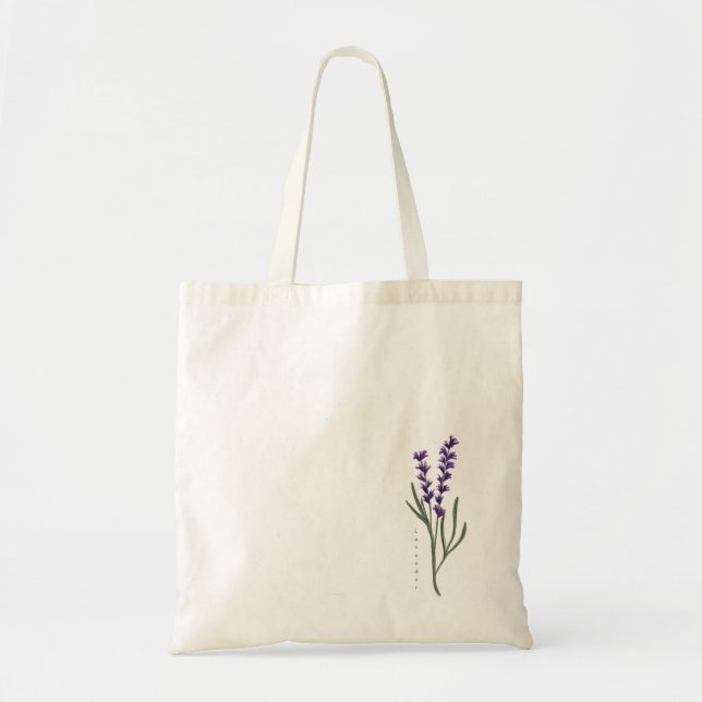 Lavender Tote Bag (Front)