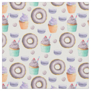 Lavender Treats Fabric