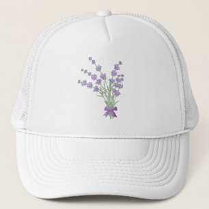 lavender trucker hat