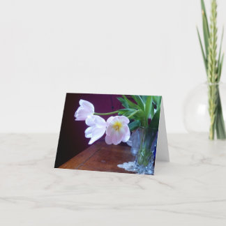 Lavender Tulip Note Card
