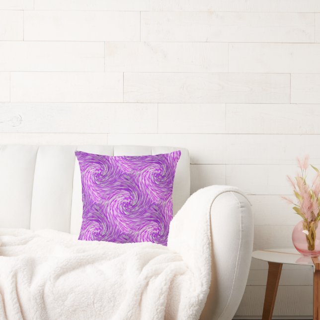 Lavender Twirls...... Cushion (Couch)