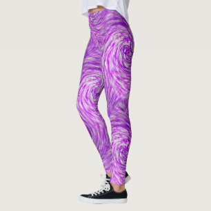 Lavender Twirls...... Leggings