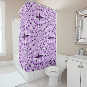 Lavender Twirls....... Shower Curtain