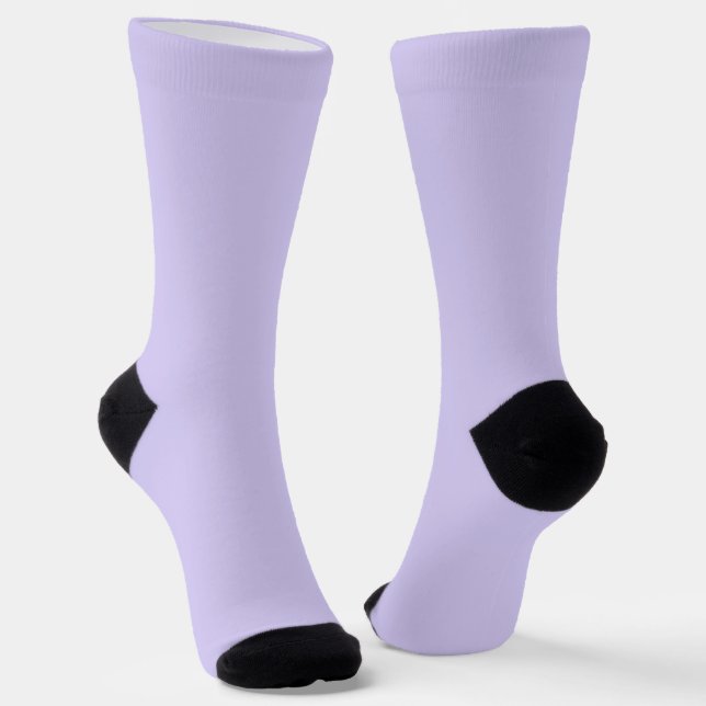 Lavender Twist, Crew Socks (Angled)