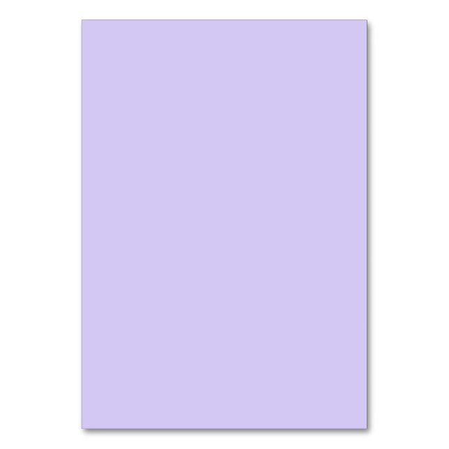 Lavender Twist, Wedding Table Cards (Front)