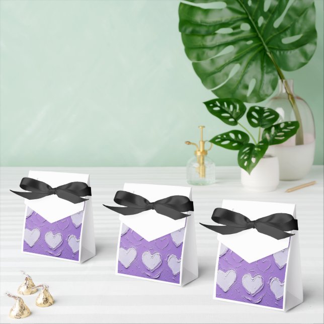 Lavender Vintage Lithograph #2 Digital Art Favour Box (Multiple)