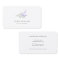 Lavender Watercolor Floral Business Card