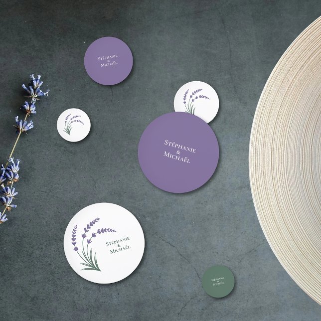 Lavender Wedding Confetti (Lavender Wedding Confetti)