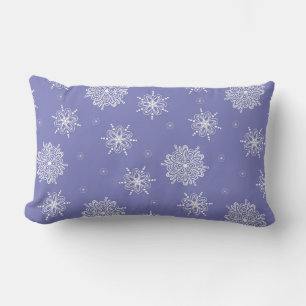 Lavender Whimsical Celestial Floral 13"x21" Lumbar Cushion