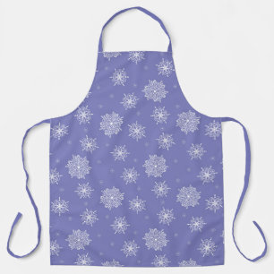 Lavender Whimsical Celestial Floral Large Apron