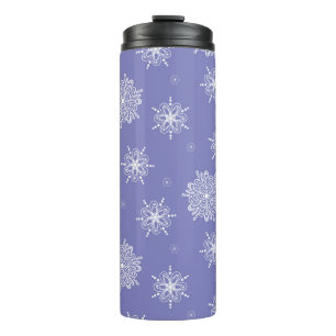 Lavender Whimsical Celestial Floral Thermal Tumbler