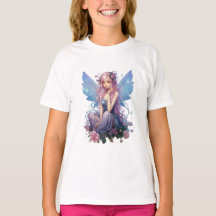 Lavender Whisper Fairy Illustration