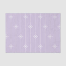 Lavender & White Stripe Geometric Pattern