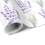 Lavender Wrapping Paper<br><div class="desc">Lavender is incredibly healing and this beautiful wrapping paper would pair beautifully with a thinking of you gift,  sympathy gift,  get well gift,  or any other special occasion!</div>