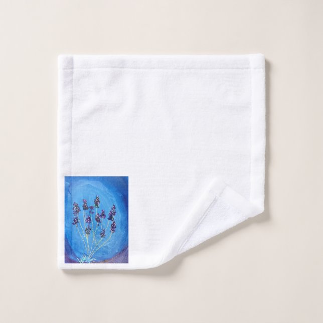 "Lavender's Blue"  Wash Cloth (Wash Cloth)