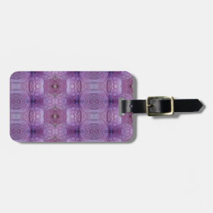Lavenders Ikat 3 Shower Curtain Luggage Tag