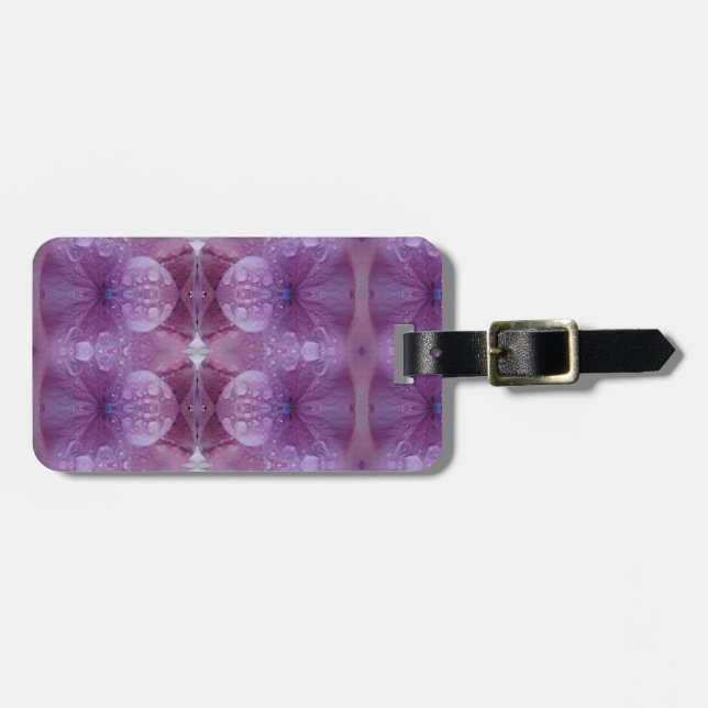 Lavenders Pouf Luggage Tag (Front Horizontal)