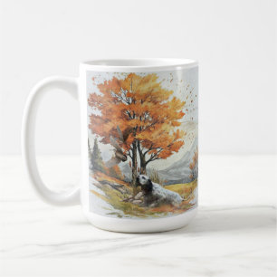 "Laverack" The English Setter hunting Coffee Mug