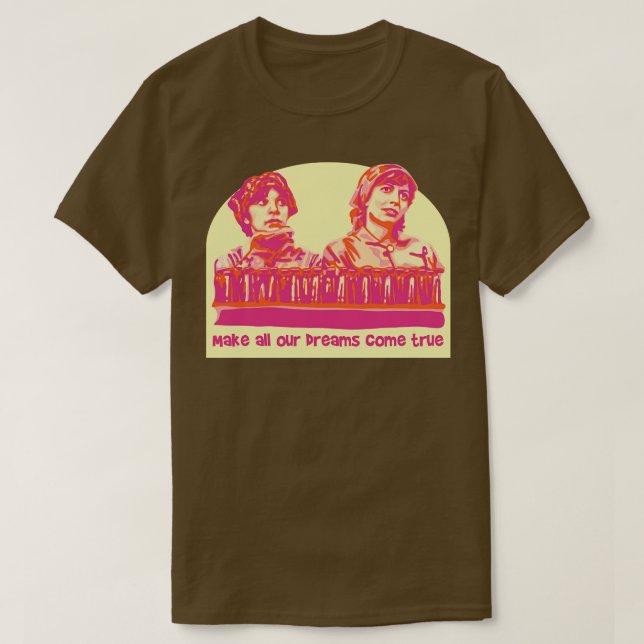 Laverne and Shirley Dreams Come True T-Shirt (Design Front)