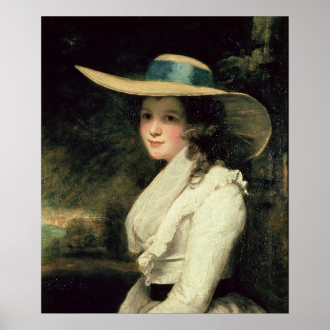 Lavinia Bingham, 2nd Countess Spencer  1785-6 Poster (Front)
