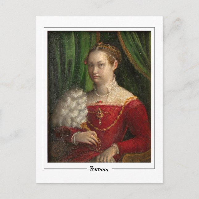 Lavinia Fontana #57 - Fine Art Postcard (Front)