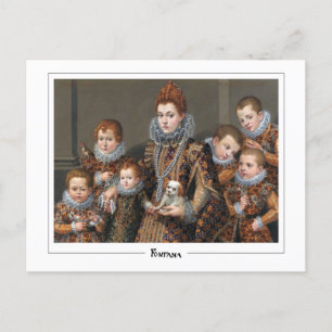 Lavinia Fontana #6 - Fine Art Postcard