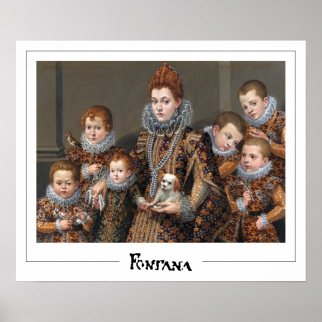 Lavinia Fontana Zedign Art Poster #6 (Front)