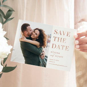 Lavish Glow Editable Colour Save The Date Card