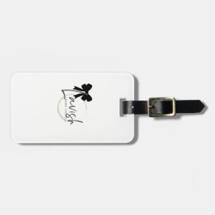 Lavish Signature Bow Luggage Tag Aesthetic