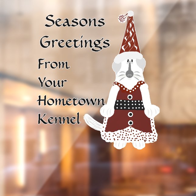 LavishlyOn Country Santa Puppy Christmas Knome  (Sheet 2)