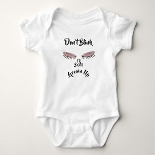 LavishlyOn Don't Blink I'll Be All Grown Up  Baby  Bodysuit